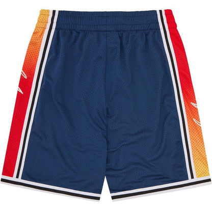 Navy - Back - ICECREAM Mens Woven Basketball Shorts