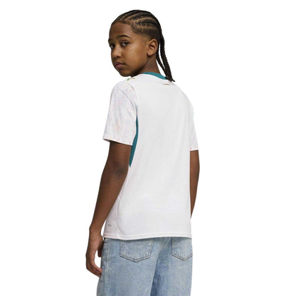 White-Green - Lifestyle - Puma Childrens-Kids World Cup 2026 Senegal Home Shirt