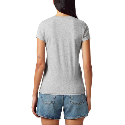 Heather Grey - Back - Ralph Lauren Womens-Ladies Jersey T-Shirt