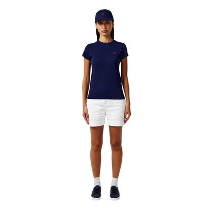 Navy - Lifestyle - Ralph Lauren Womens-Ladies Jersey T-Shirt