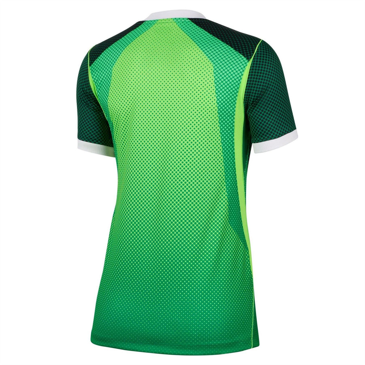 Green-White - Back - Nike Womens-Ladies 2026 Nigeria FC Home Shirt