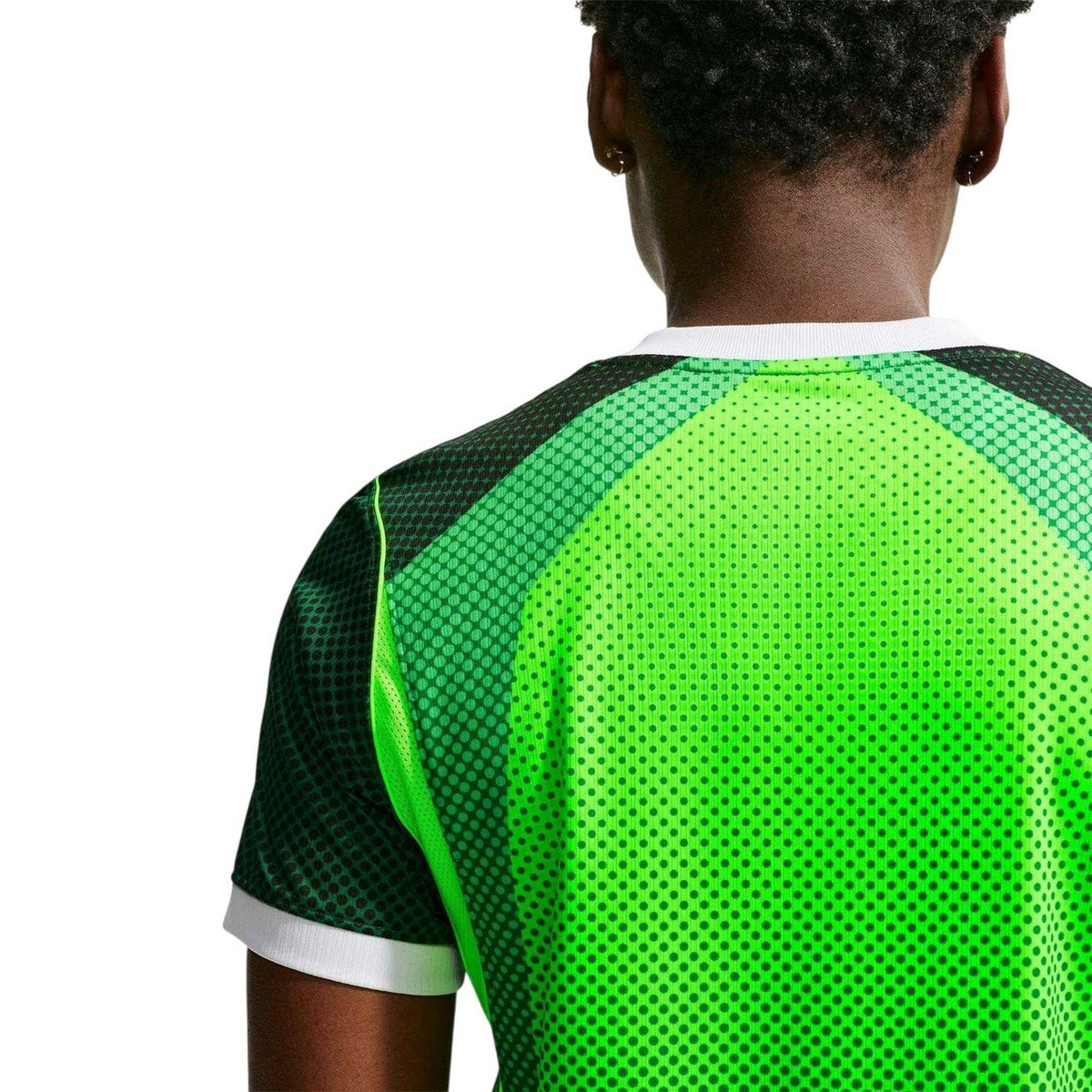 Green-White - Side - Nike Womens-Ladies 2026 Nigeria FC Home Shirt