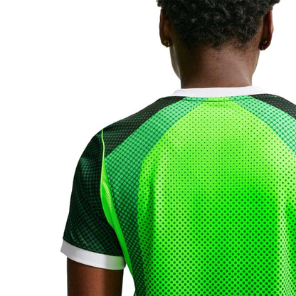 Green-White - Side - Nike Womens-Ladies 2026 Nigeria FC Home Shirt