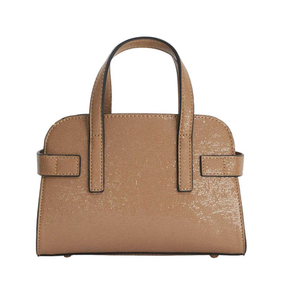 Taupe - Back - Dune London Delineate Shoulder Bag