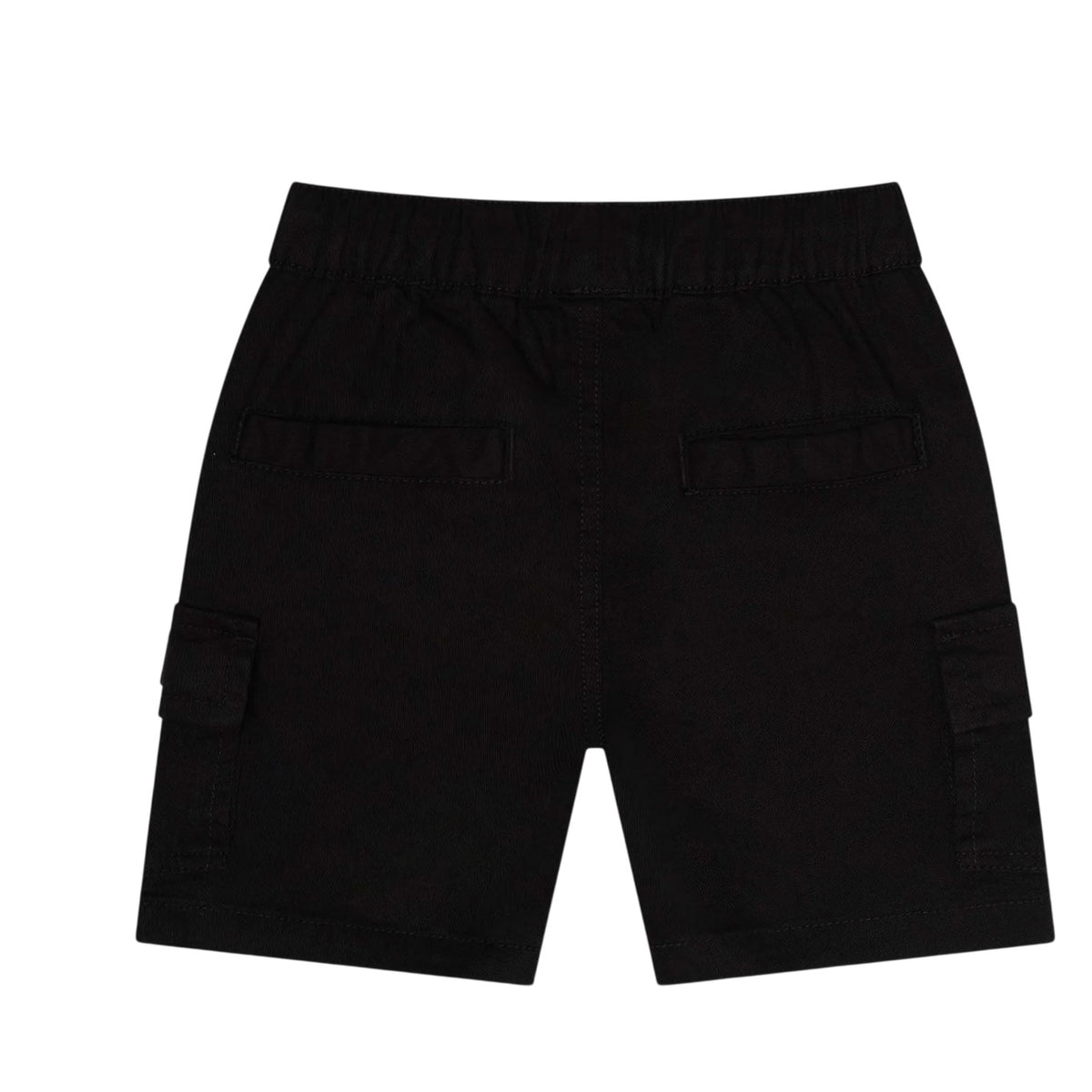 Black - Back - Weekend Offender Boys High Desert Cargo Shorts