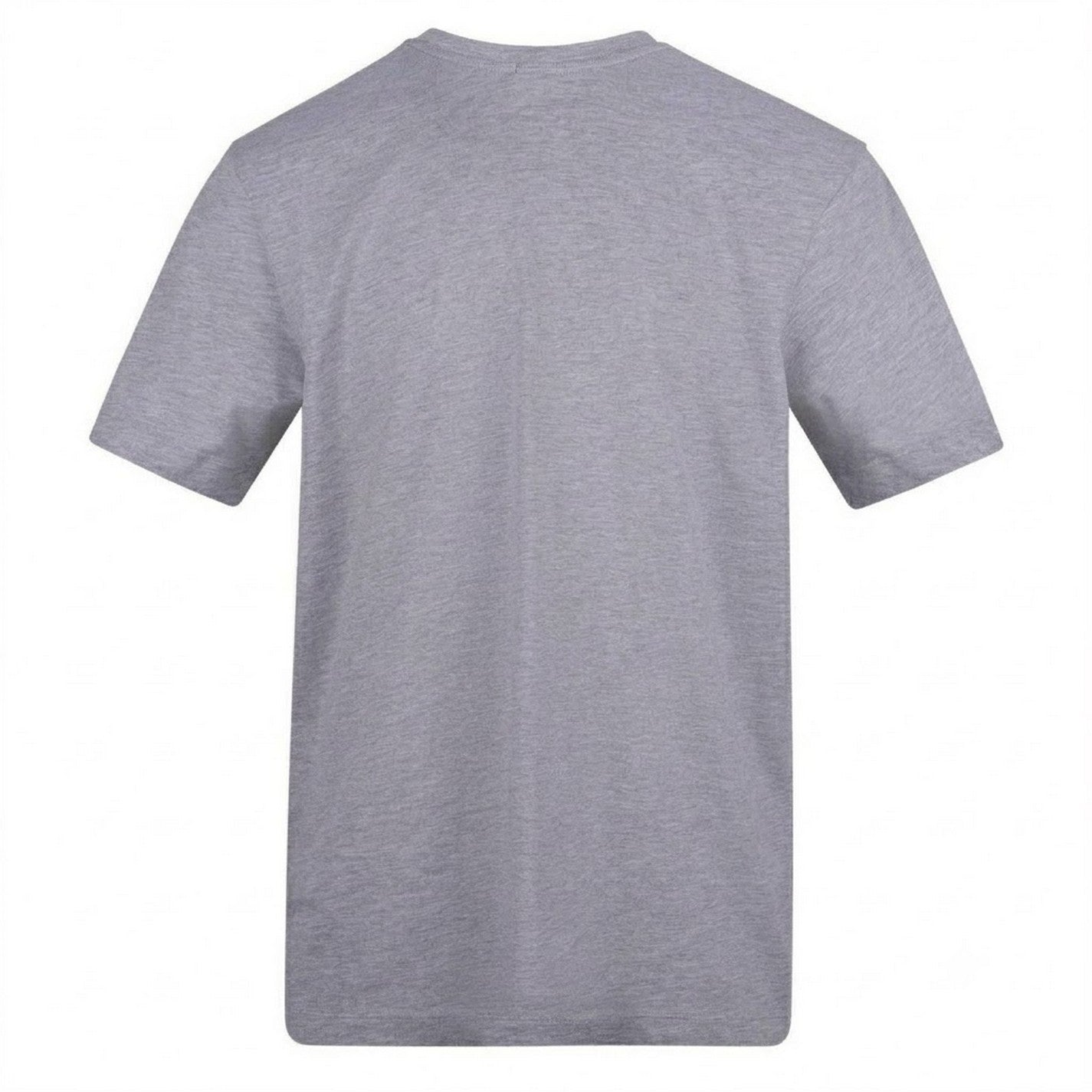 Grey - Back - Loyalti Unisex Adult Text Logo T-Shirt
