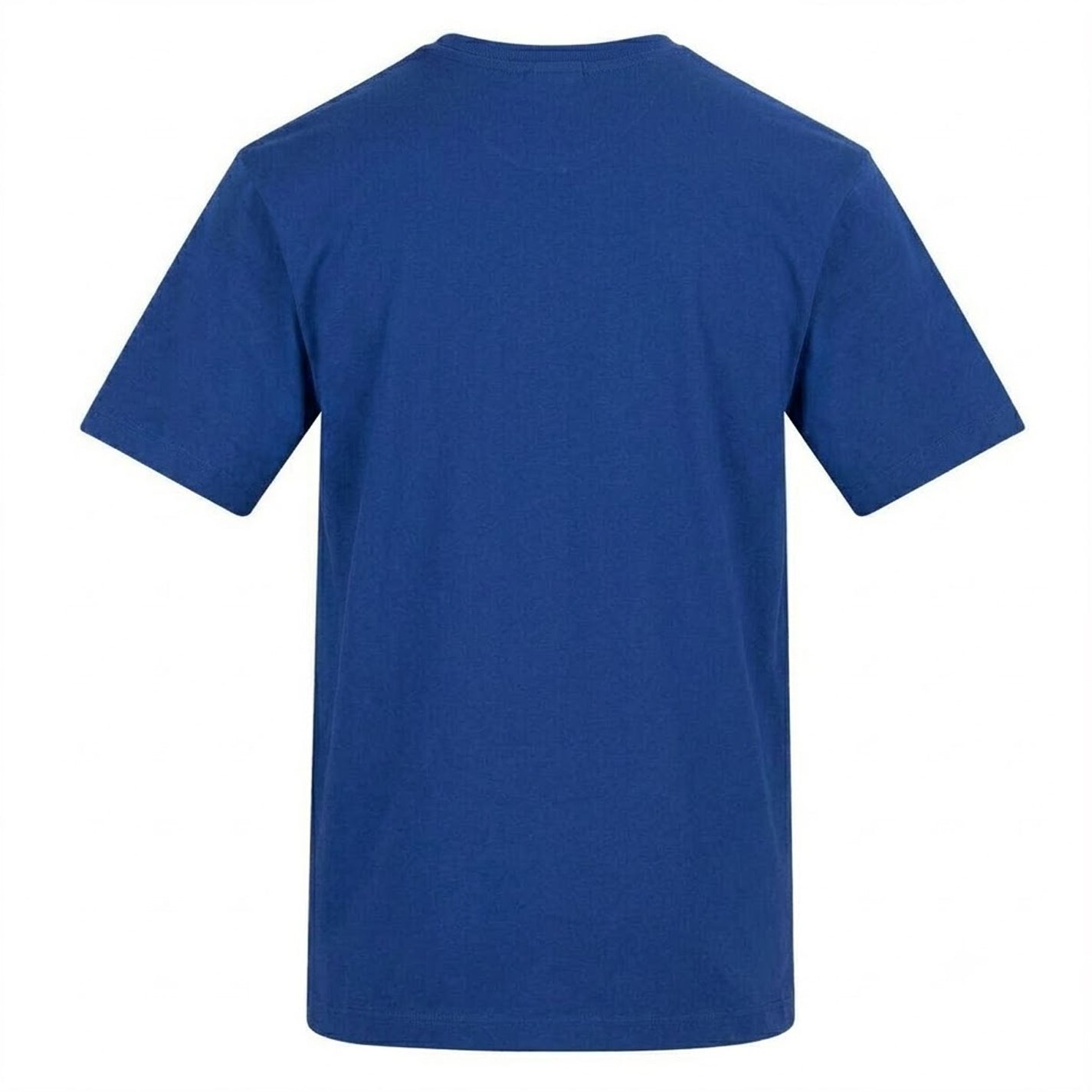 Blue - Back - Loyalti Unisex Adult Text Logo T-Shirt