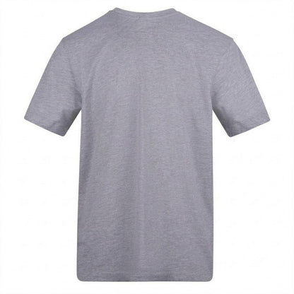 Grey - Back - Loyalti Unisex Adult Graphic Print Cotton T-Shirt