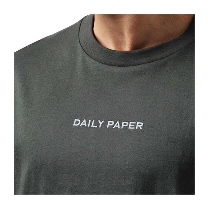 Green - Side - Daily Paper Mens Crew Neck Regular Short-Sleeved T-Shirt