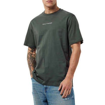 Green - Lifestyle - Daily Paper Mens Crew Neck Regular Short-Sleeved T-Shirt