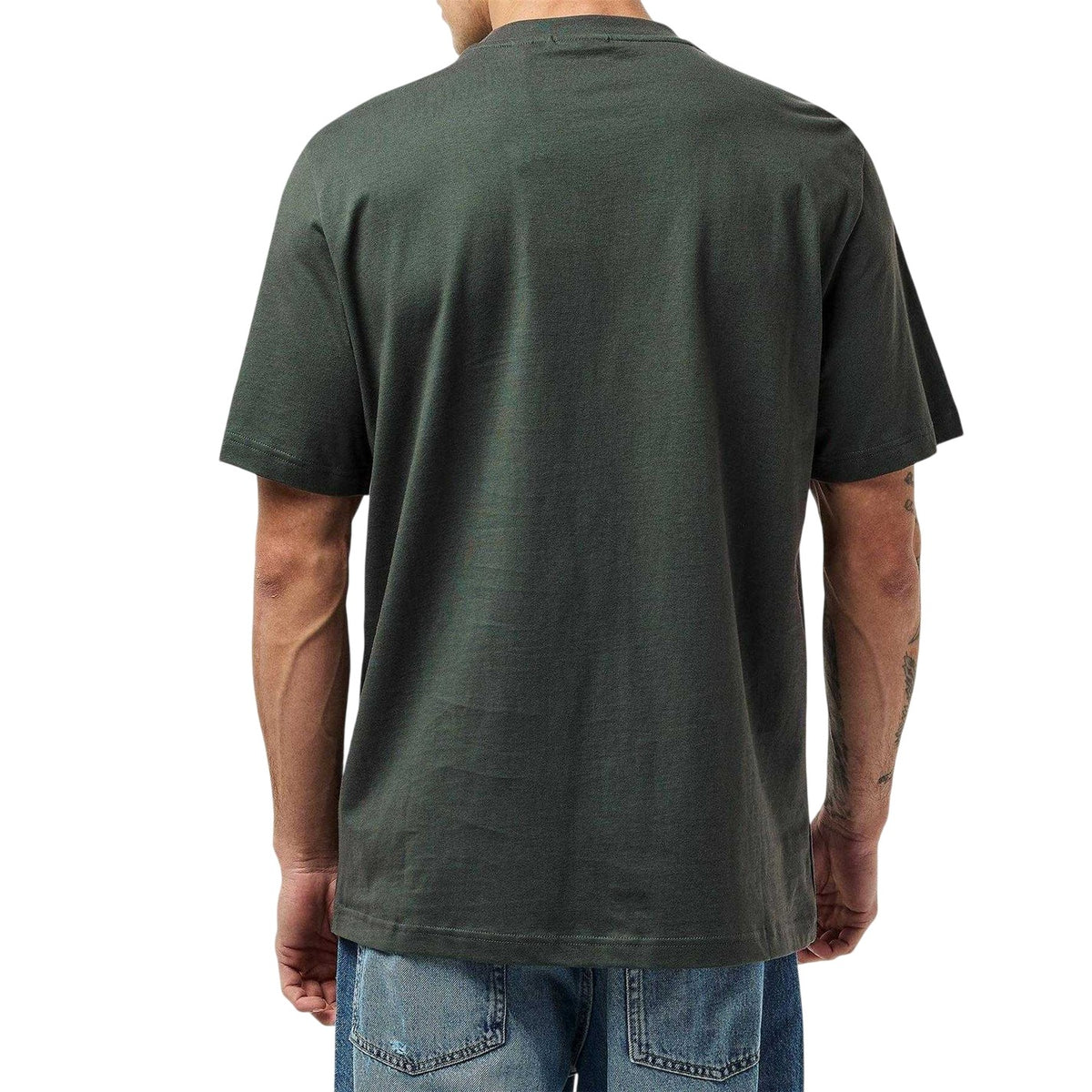Green - Pack Shot - Daily Paper Mens Crew Neck Regular Short-Sleeved T-Shirt