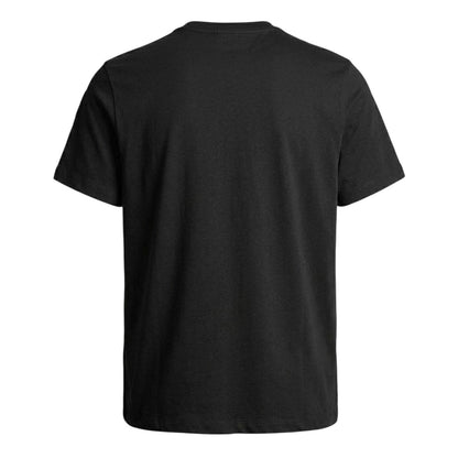 Black - Back - Parajumpers Mens Shispare Cotton T-Shirt