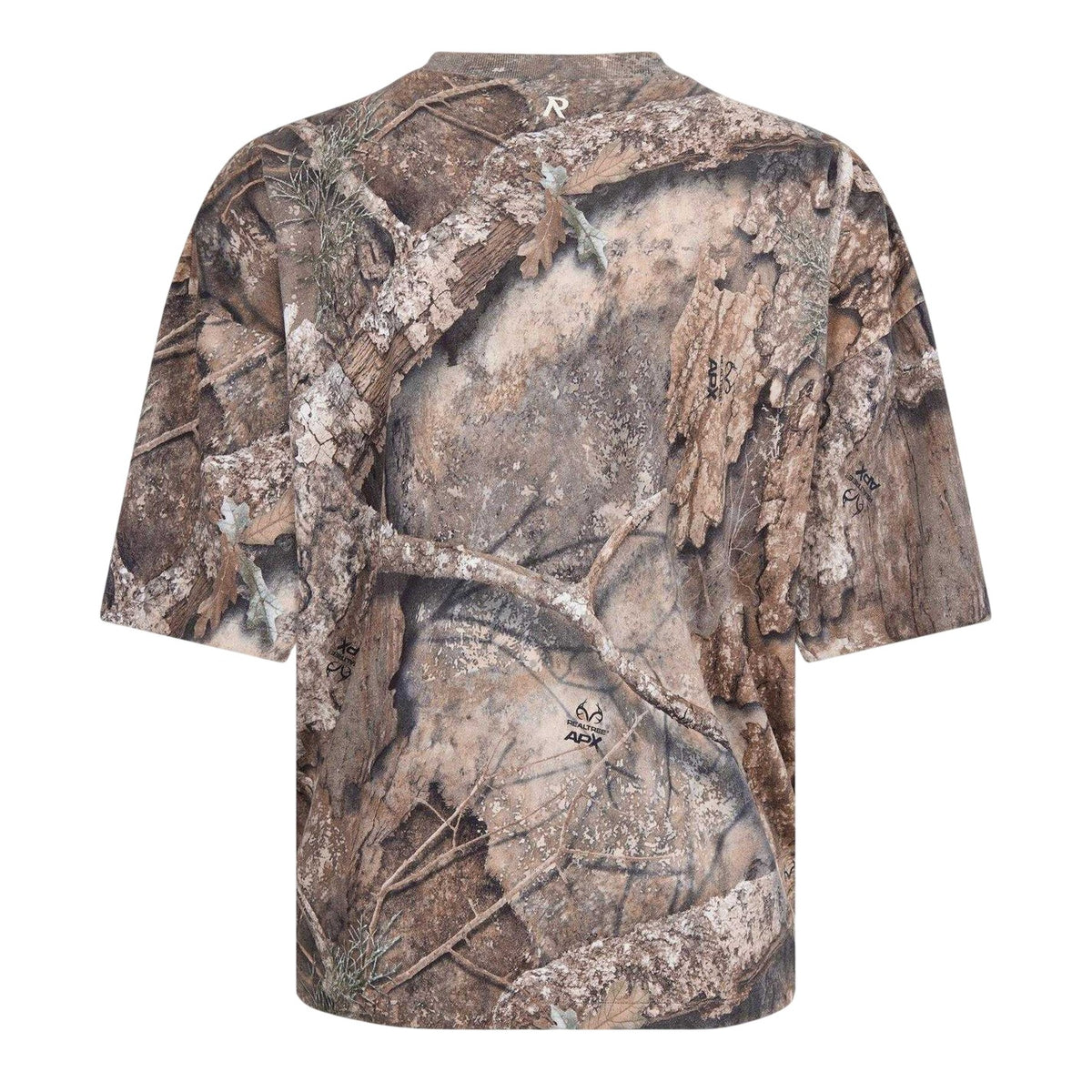 Green Camo - Back - Represent Mens Camo Oversized T-Shirt