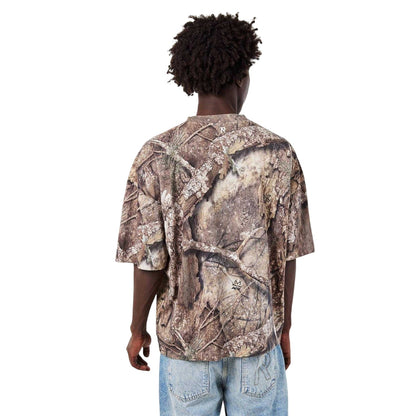 Green Camo - Pack Shot - Represent Mens Camo Oversized T-Shirt
