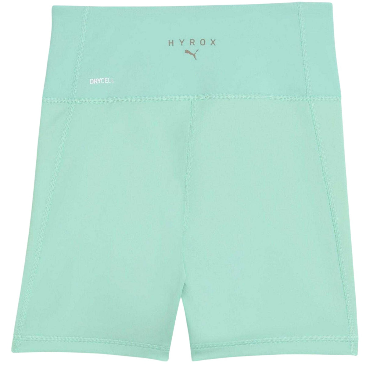 Mint - Back - Puma Womens-Ladies Hyrox Compression Shorts