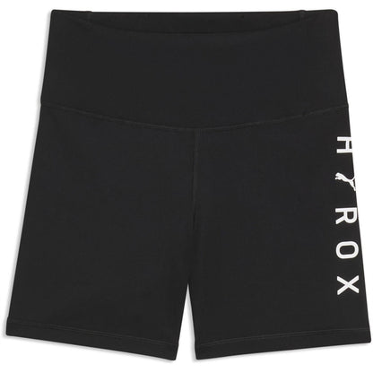 Black - Front - Puma Womens-Ladies Hyrox Compression Shorts