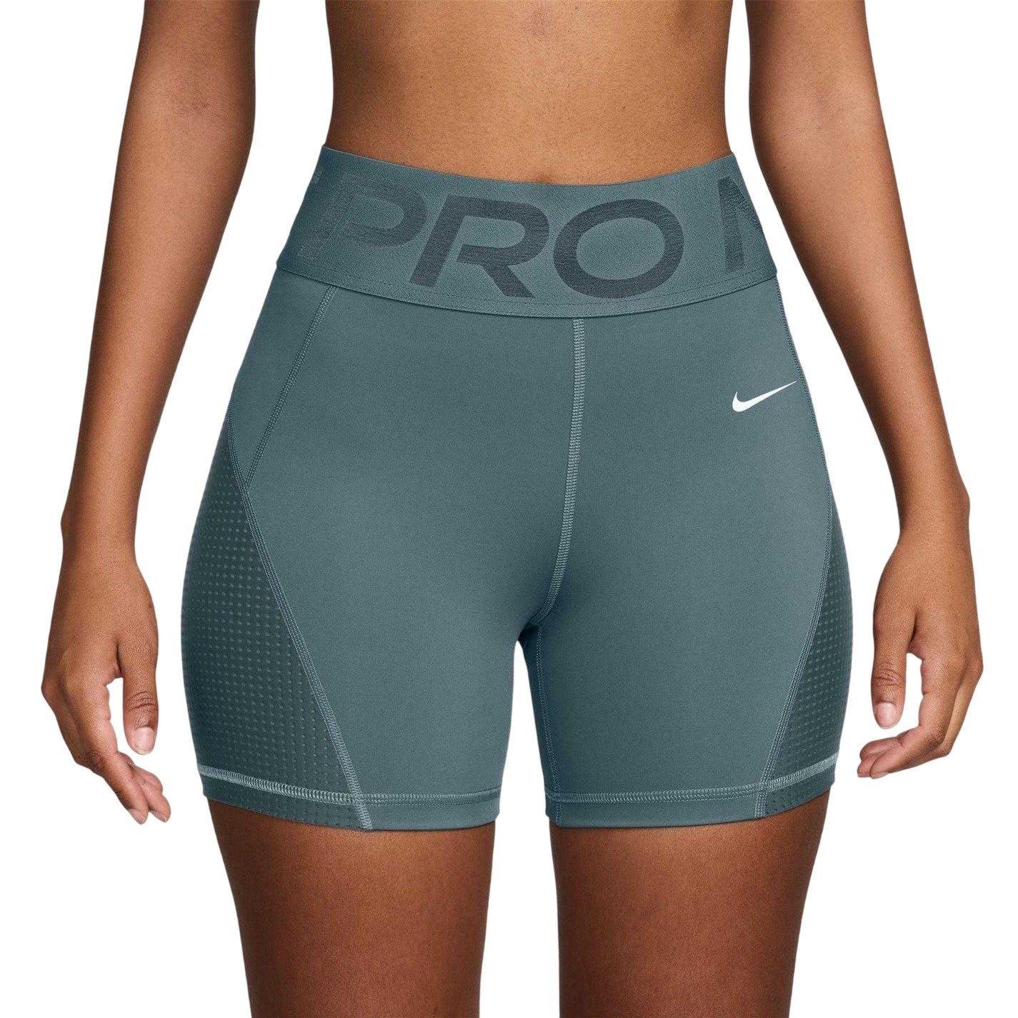 Slate Grey - Front - Nike Womens-Ladies Performance Performance Gym Shorts