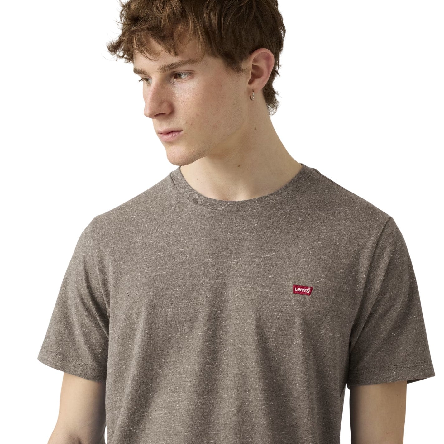 Brown - Lifestyle - Levis Mens Original Housemark T-Shirt