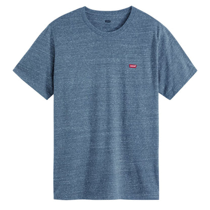 Blue - Front - Levis Mens Original Housemark T-Shirt