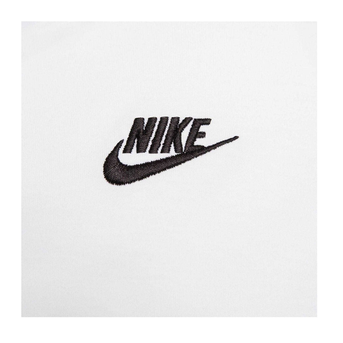 White-Black - Side - Nike Womens-Ladies NSW Club T-Shirt