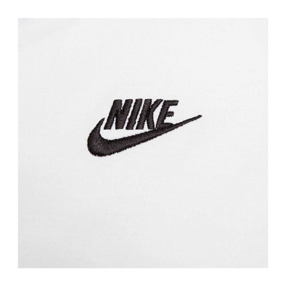 White-Black - Side - Nike Womens-Ladies NSW Club T-Shirt