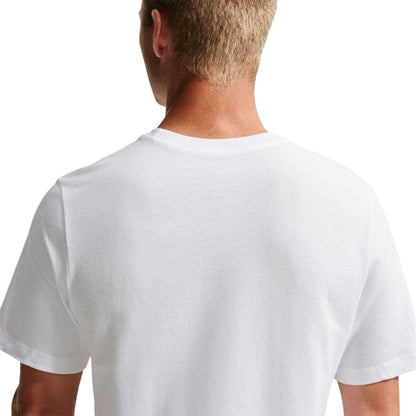 White - Pack Shot - Nike Mens Sportswear Club Logo T-Shirt