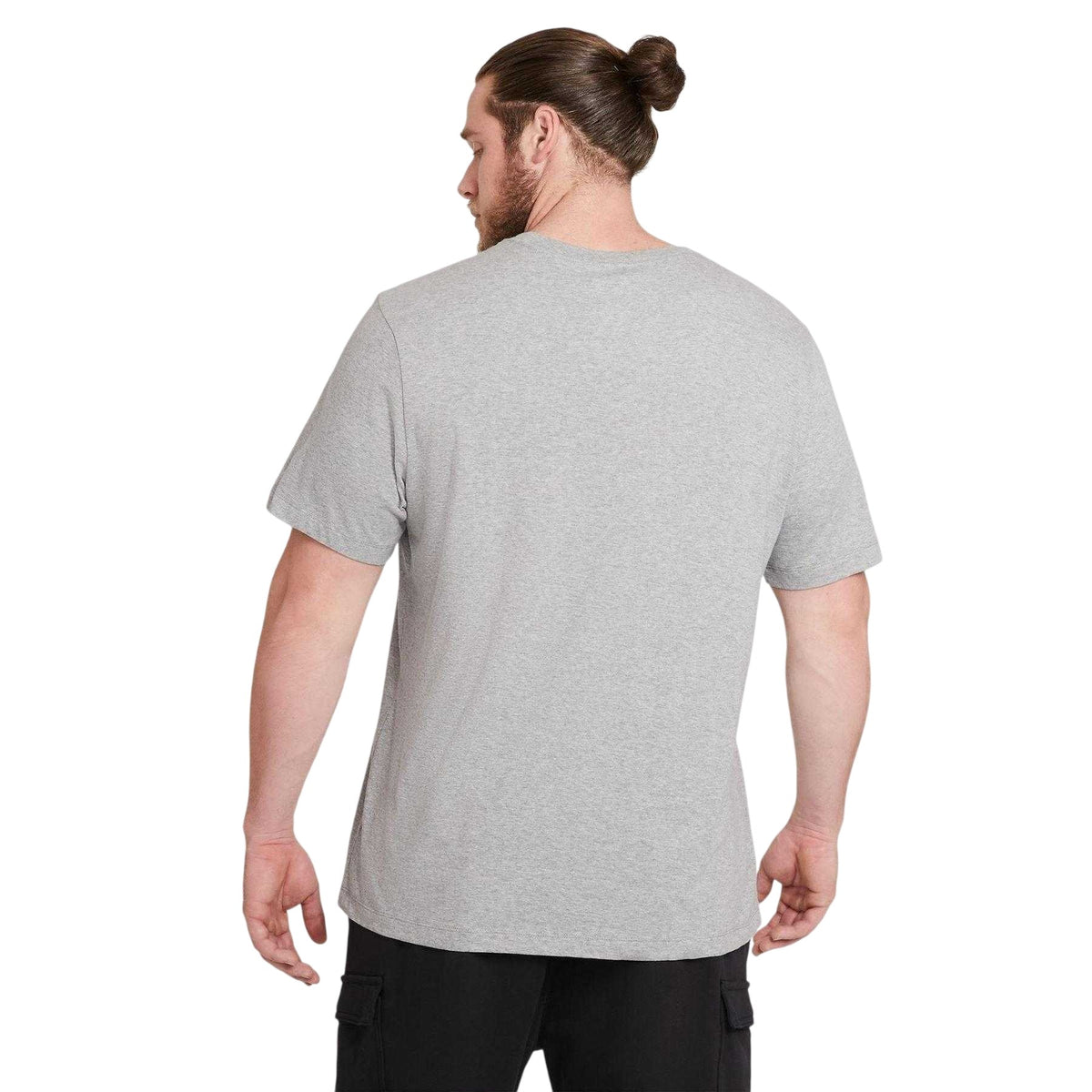 Dark Grey - Back - Nike Mens Sportswear Club Logo T-Shirt