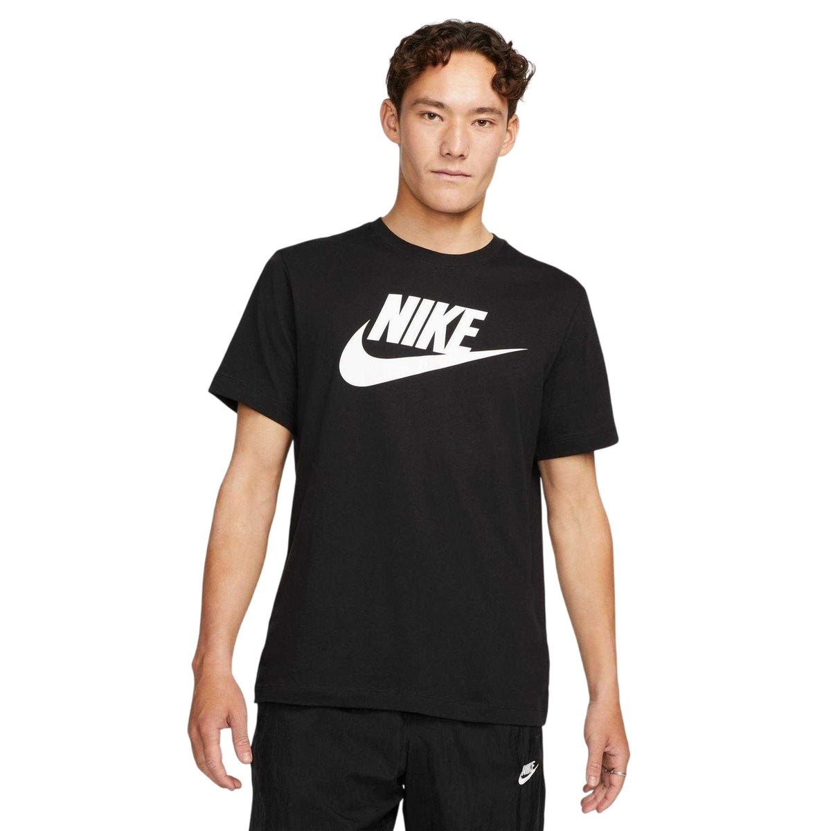 Black - Lifestyle - Nike Mens Sportswear Club Logo T-Shirt