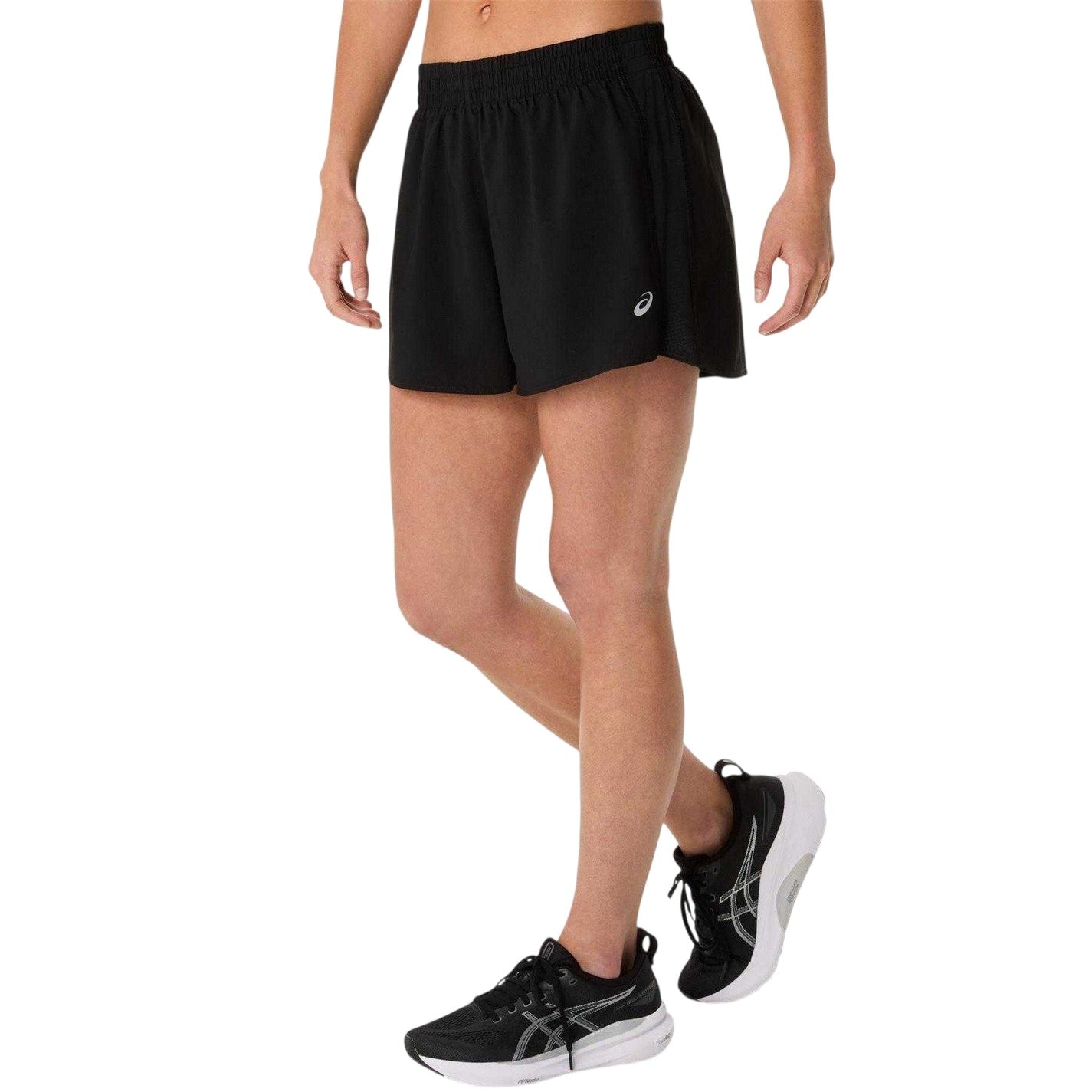 Black - Front - Asics Womens-Ladies Core Running Shorts