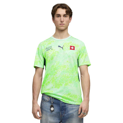 Mint-Blue - Lifestyle - Puma Mens World Cup 2026 Switzerland FC Away Shirt