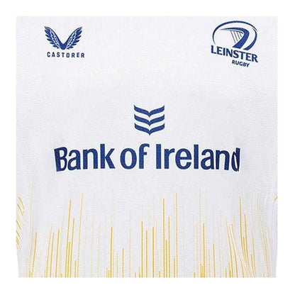 Yellow-White - Side - Castore Childrens-Kids 2026 Leinster Rugby Away Jersey