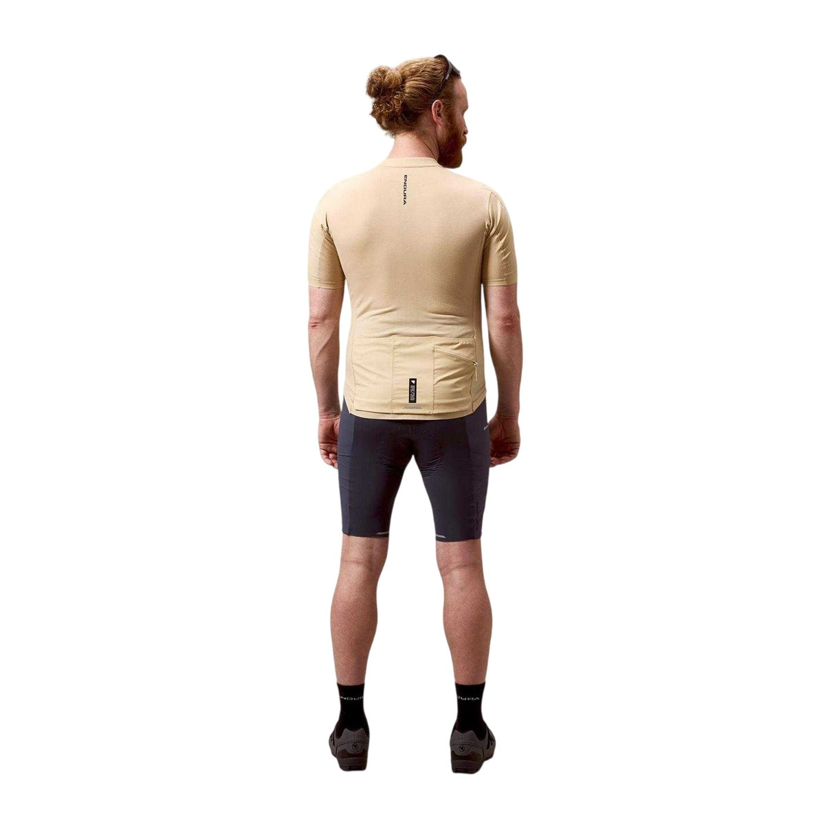 Sand - Pack Shot - Endura Mens Relaxed Fit Cycling Jersey