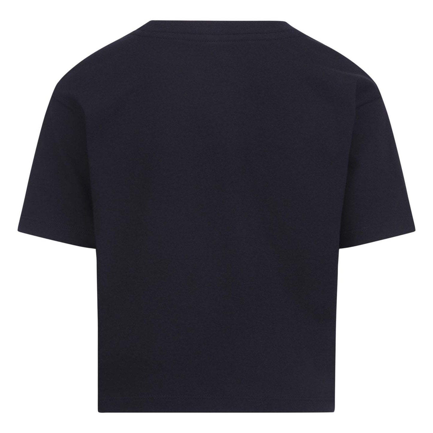 Black - Back - Nike Childrens-Kids Club Boxy T-Shirt