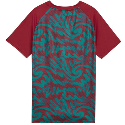 Red-Green - Back - Puma Childrens-Kids World Cup 2026 Portugal Football Shirt