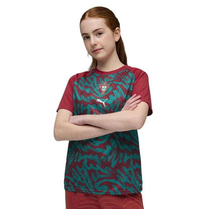 Red-Green - Lifestyle - Puma Childrens-Kids World Cup 2026 Portugal Football Shirt