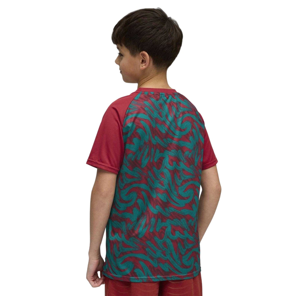 Red-Green - Pack Shot - Puma Childrens-Kids World Cup 2026 Portugal Football Shirt