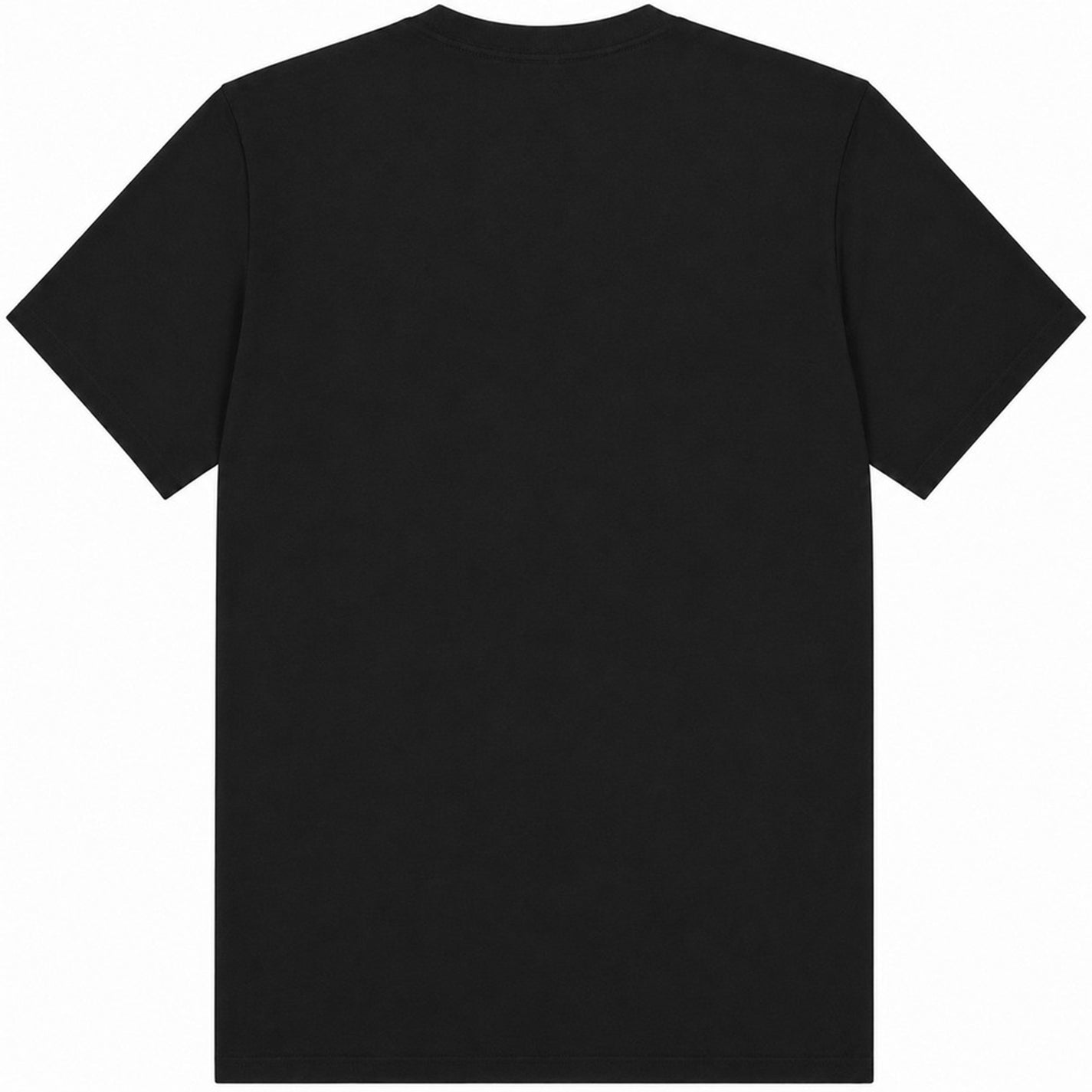 Jet Black - Back - Guess Womens-Ladies Star Print Slim T-Shirt