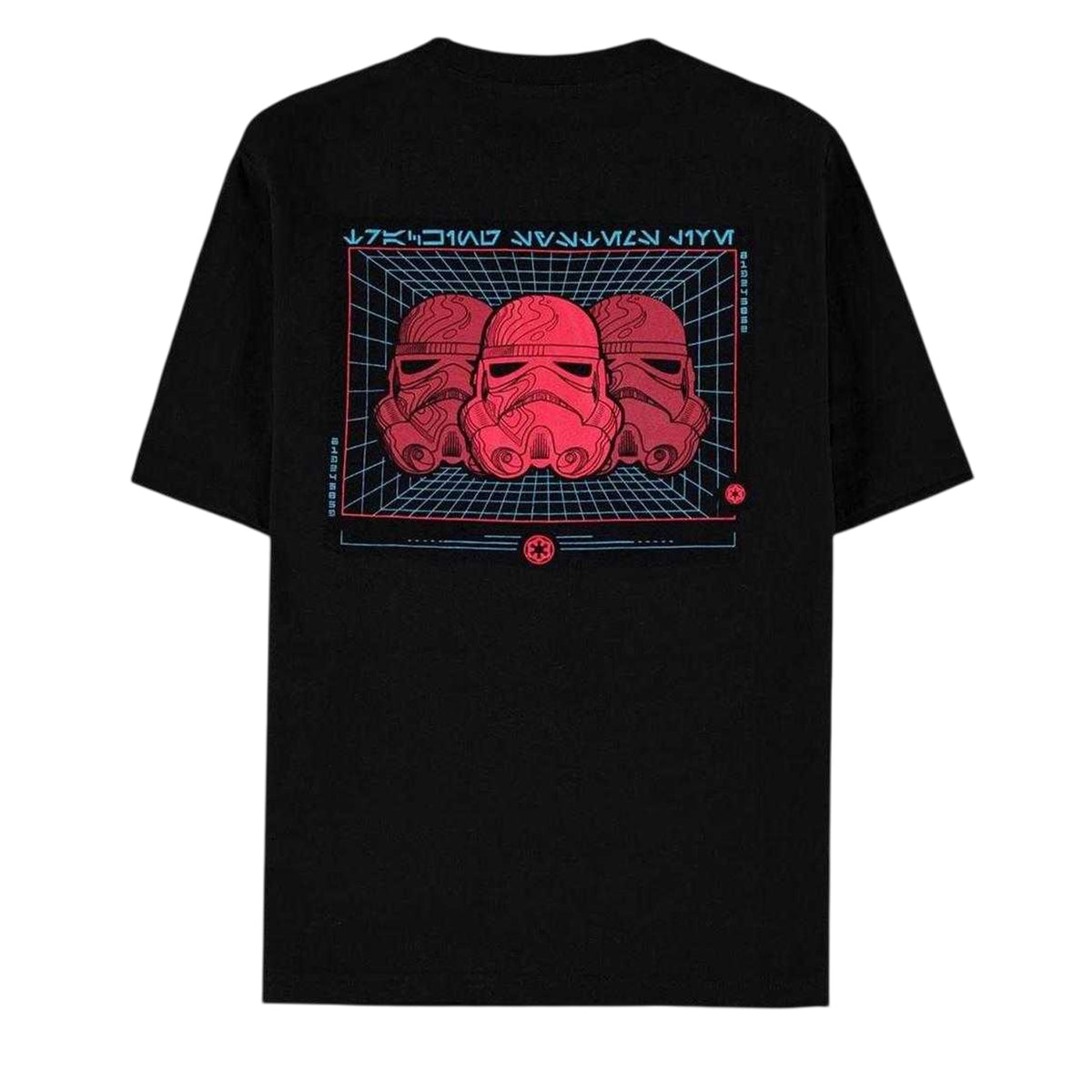 Black-Multicoloured - Back - Star Wars Womens-Ladies Stormtrooper T-Shirt