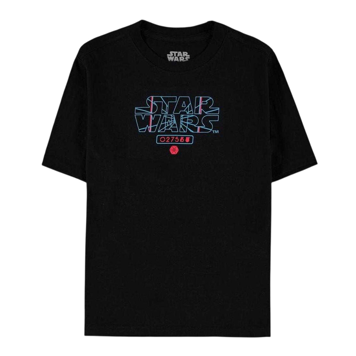 Black-Multicoloured - Front - Star Wars Womens-Ladies Stormtrooper T-Shirt