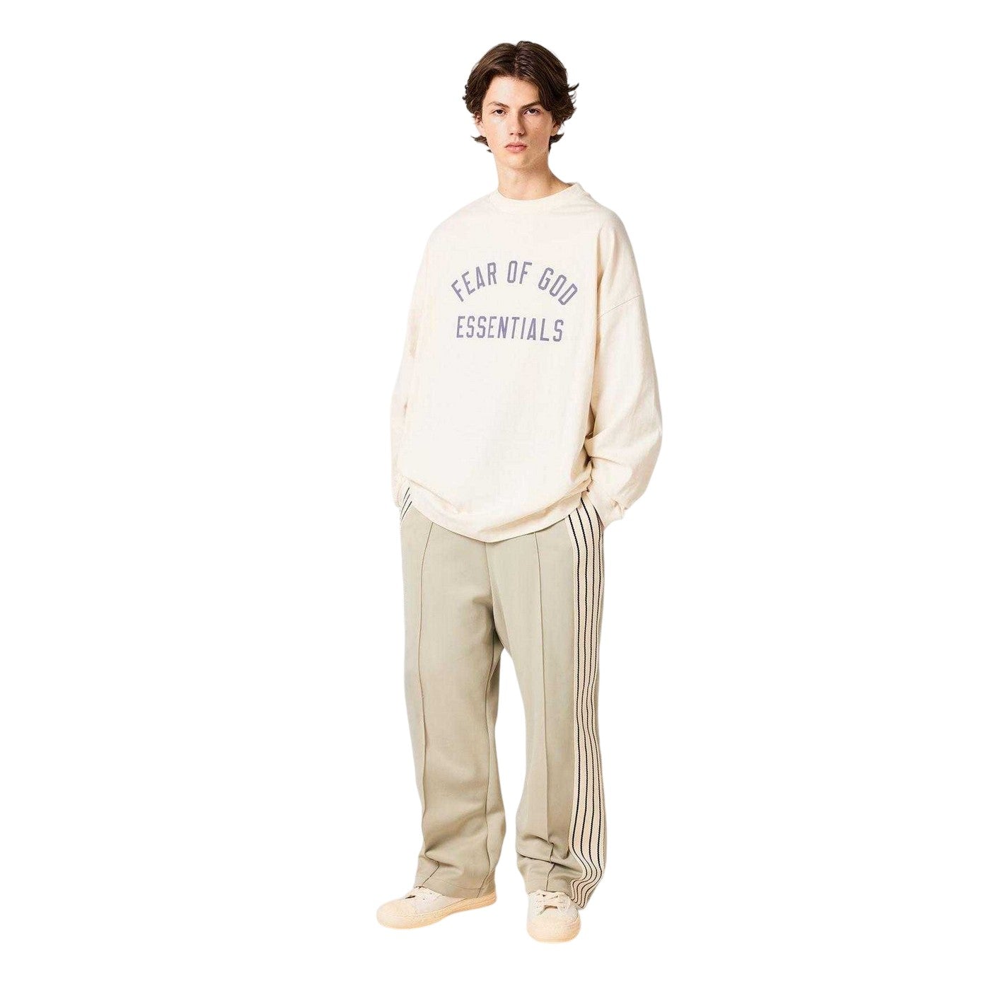 Shell - Pack Shot - Fear Of God Essentials Mens Cotton Jersey Relaxed Fit T-Shirt