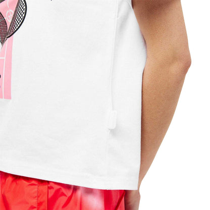 White - Side - Slam Womens-Ladies Short-Sleeved T-Shirt