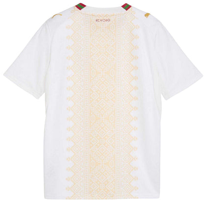 White-Gold - Back - Puma Childrens-Kids World Cup 2026 Morocco Away Shirt