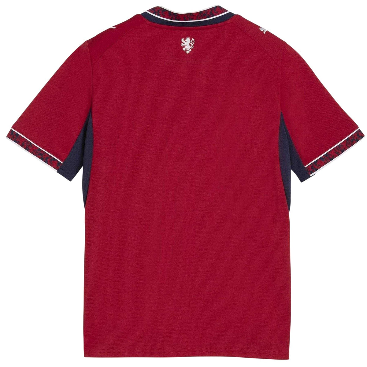 Red-Navy - Back - Puma Childrens-Kids World Cup 2026 Czech Republic Home Shirt