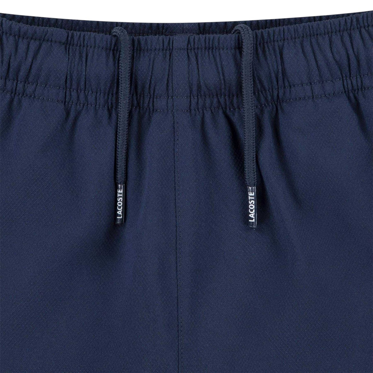 Marine Blue - Side - Lacoste Childrens-Kids Ultra Dry Woven Shorts