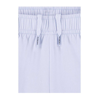 Blue - Side - Lacoste Childrens-Kids Ultra Dry Woven Shorts