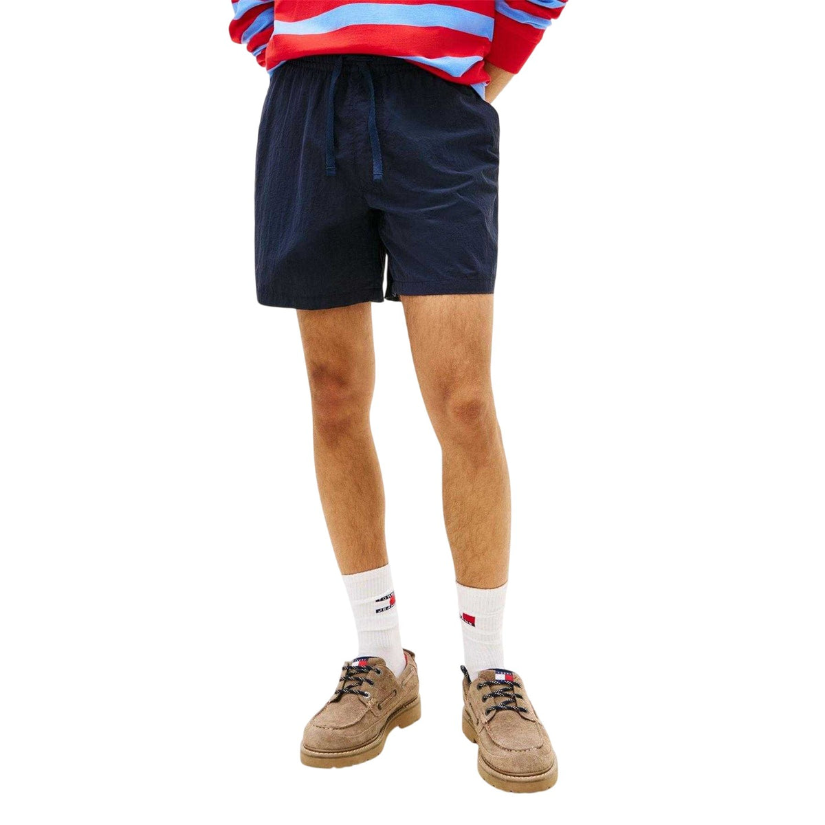 Dark Navy - Lifestyle - Tommy Jeans Mens Club Nylon Shorts