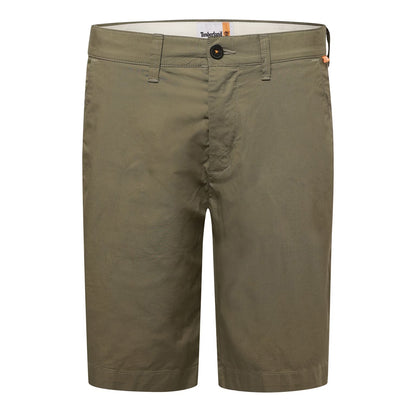 Earth - Front - Timberland Mens Topsfield Poplin Chino Shorts