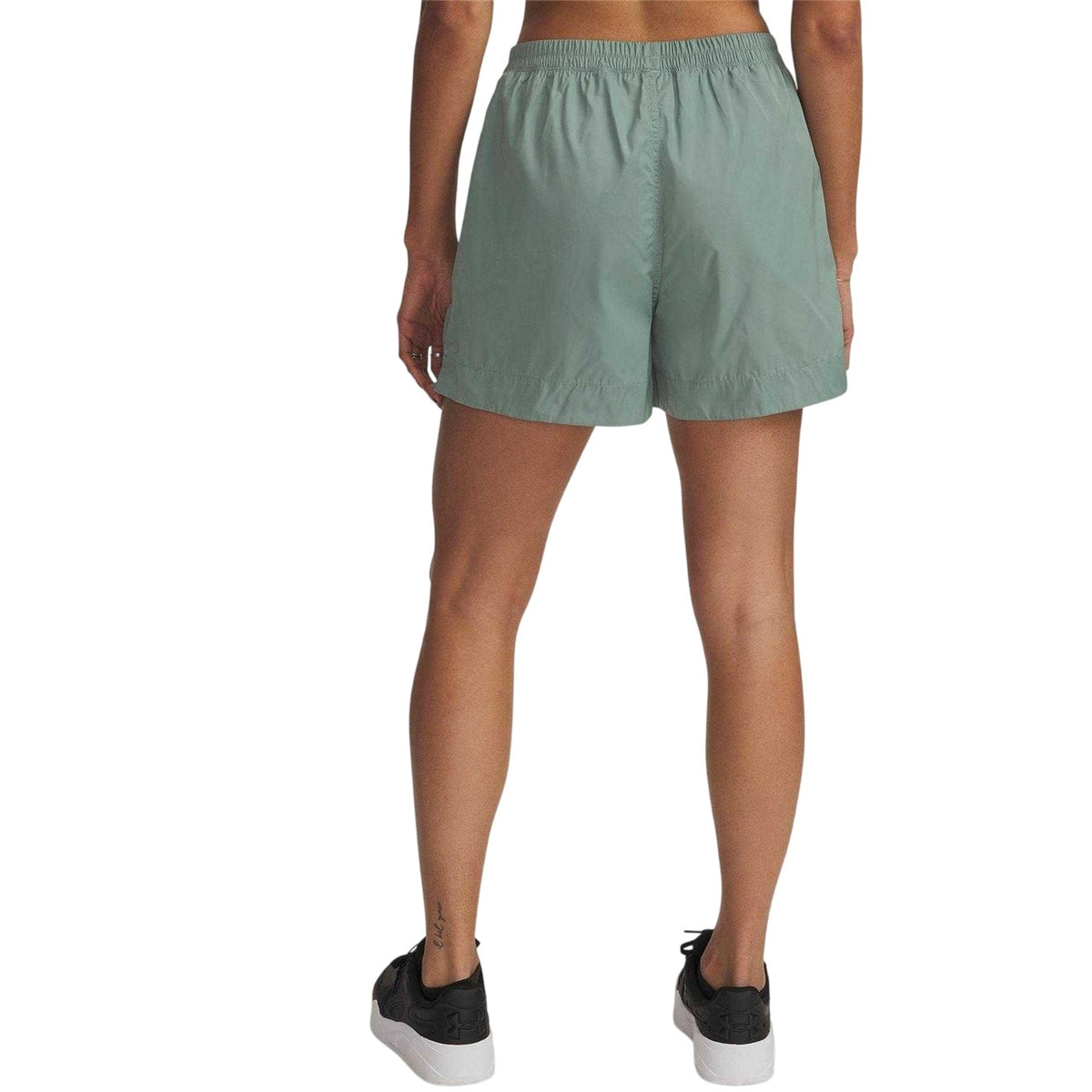 Green - Back - Under Armour Womens-Ladies Unstoppable Utility Casual Shorts