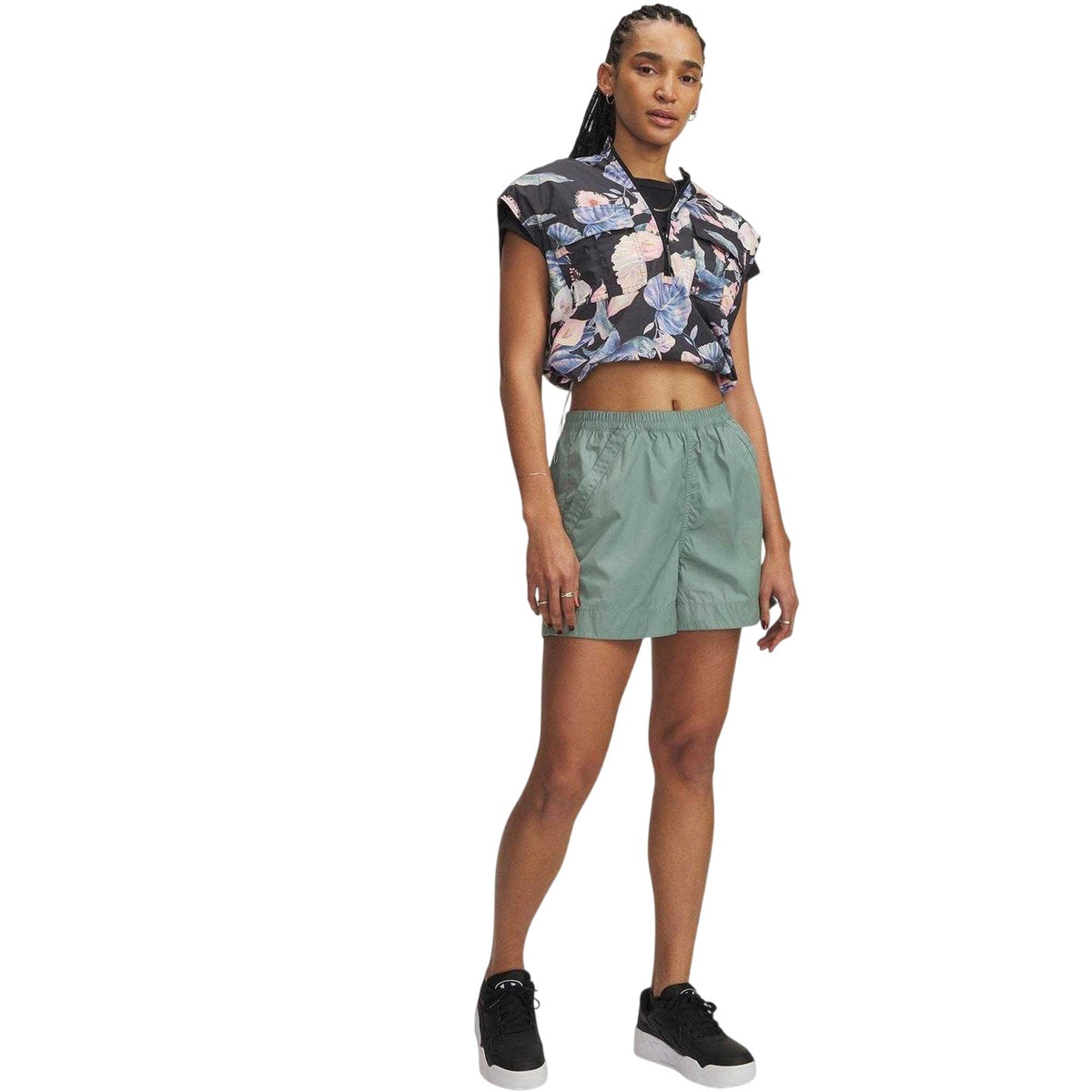 Green - Lifestyle - Under Armour Womens-Ladies Unstoppable Utility Casual Shorts