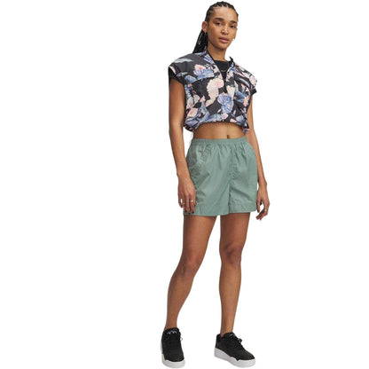 Green - Lifestyle - Under Armour Womens-Ladies Unstoppable Utility Casual Shorts